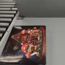 Forest Mushroom House Building Blocks Toy – Mushroom Cottage with Openable Windows, Colorful Flowers, Mini Furniture, Staircase & Stone Path – Creative Building Set for Adults and Kids(1377 Pieces)