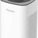 Priestley Small Air Purifiers for Home Bedroom Dorm Office Desktop, 20dB Quiet 3-in-1 HEPA Air Purifier with Essential Oil Diffuser, Air Filters Smoke, Allergies, Pet Dander, Odor, Dust