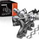 A-Premium Complete Turbo Turbocharger with Gasket Kit Compatible with Chevy Chevrolet Cruze 2011-2015 & Sonic 2012-2020 & Trax 2013-2021 & Buick Encore 2013-2021 1.4L Replace# 55565353