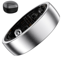 Smart Ring for Women - Health and Fitness Tracker with Heart Rate, SpO2, Sleep Monitoring, Calories, IP68 Waterproof Pedometer for Exercise (Silver 10)