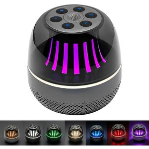 Portable Bluetooth Speaker with White Noise Machine, LED Color Lights, Aromatherapy Diffuser, Sleep Sound Machine for Sleep, Yoga, Home, Office & Bedroom, Gift for Women, Men, Kids & Friends