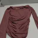 Avidlove Women Long Sleeve Bodysuit Turtle Neck Shapewear Body Suits Mesh One Piece Leotard Shirt Going Out Tops Fall Outfits (Medium, Purple)