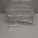 ZHIAI Stackable Storage Drawer, 3 Piece Acrylic Organiser for Cosmetics and Beauty Products, Suitable for Dressers, Bathrooms, Cabinets, Storage Rooms, Bedrooms and Home Organisers