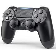 MOVONE Wireless Controller Dual Vibration Game Joystick Controller for Ps4 Controller/Slim/Pro,Compatible with PS4 Console (black)