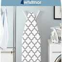 Whitmor Deluxe Ironing Board Cover and Pad (Ironing board not included) - Medallion Grey (Medallian Gray)