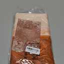 Romanstile Fall Rectangle Tablecloth 60 x 84 Inch, Thanksgiving Autumn Harvest Pumpkin Table Cloth, Stain Resistant Washable Table Cover for Dining, Party, Holiday Decor - Orange and Beige