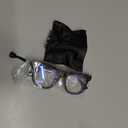 Miyya Blue Light Glasses for Women & Men Oversized UV & Blue Light Blocker Chunky Frames, Stylish Eyewear Accessories