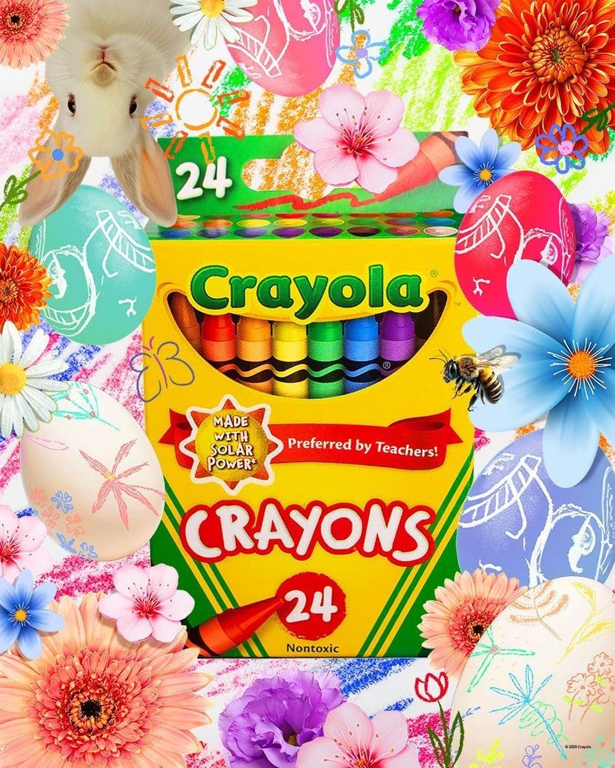 Springbok Crayola Color Me Spring 500 Piece Jigsaw Puzzle for Adults and Families