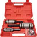 1/18'' to 3-1/2'' Exhaust Pipe Expander Tool, Tail Pipe Spreader Kit Compatible with Most Vehicles and Trucks