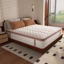 Queen Size Mattress 12 Inch - Premium Hybrid Mattress in a Box for Back & Lumbar Support, Individual Pocket Spring Bed, 366 Night Trial,CertiPUR-US Certified