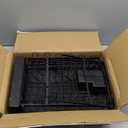 Space-Saving 3-Piece Dish Drainer Rack Set with Cutlery Holder - Maximize Countertop Space, Black