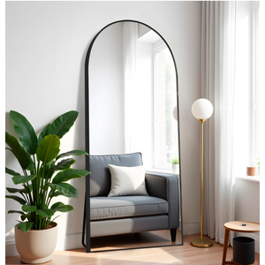 Dulcea Large Full Length Arched Free Standing Body Mirror