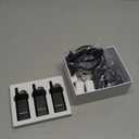 Mini Walkie Talkies, Ultra-Compact & Lightweight, Built-in Rechargeable Battery, Comfortable Earphones for All-Day Use, Ideal for Multiple Scenarios (3 Pack)