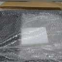 Kitstorack TV Tray Table, Adjustable Height & Flip-Top & Rounded Metal Corners, Snack Table for Couch, Sofa, Bed, Chair, Living Room, C Shaped End Side Table for Eating, Dinner or Laptop, Small Spaces (Brown)