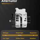 OCPTY Alternator for Chevrolet Equinox 10-12,for Impala 12-16