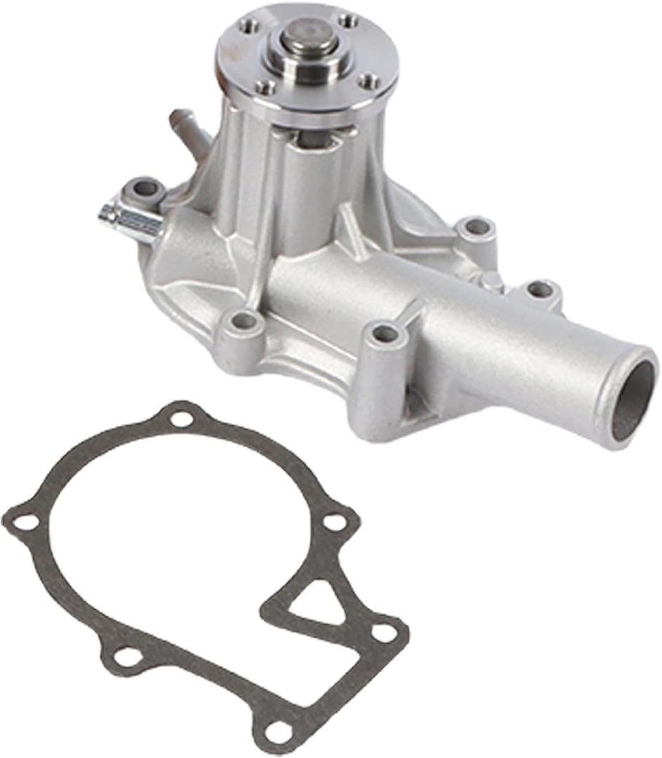1G910-73030 1G910-73340 Water Pump W/Gasket 2 Pipes for Kubota B2650 B3000 B3030 B3350 F3680 F3990 Tractor Utility Vehicle RTV1100 RTV1100CW RTV1100CW9 RTV1100CWX RTV-X1120 RTV1140CPX RTV-X1140