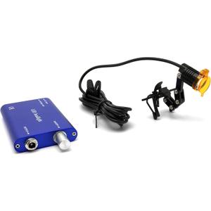 NSKI 3W LED Head Lamp Insert Type/Clip-on Type with Filter for Binocular Loupe Blue (Metal Clip)