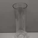 Clear Flower Vase, Non-breakable Vases, 4" W x 16" H, Acrylic Vase, Aesthetic Room Decor Cylindrical Modern Flower Vases for Table Centerpiece, Home Decor, Women Floral Arrangement Gift