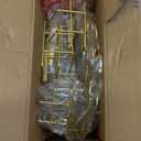 EsLuker.ly K Cup Holder Coffee Pod Organizer Carousel for Countertop, Rotatable Metal 4-Tier Storage Rack Stand for 30 K Cups & Tea Bags, Convenience Meets Elegance, Gold