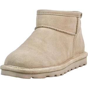 BEARPAW Women's Shorty Boot, SIze 4, color Camel