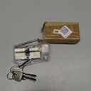 60mm Lock Cylinder, Copper Lock, Cylinder Locks with Keys Suitable for Wooden Doors and Aluminum Doors of Different Thicknesses (L=60mm 30/30)