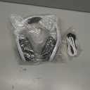 Ozeino 2.4GHz Wireless Gaming Headset for PC, Ps5, Ps4 - Lossless Audio USB & Type-C Ultra Stable Gaming Headphones with Flip Microphone, 40-Hr Battery Gamer Headset for Switch, Laptop, Mobile, Mac (Black and White)