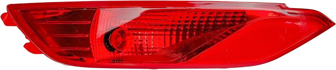 Left Rear Bumper Reflector Light Replacment for Hyundai Tucson TL 2015 2016 2017 2018 Stop Brake Light Taillight Fog Warning Lamp Lens Car Accessories (Left) (One size)