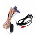 SAFETYNET Mini Hidden Earphone Wireless Earpiece Headset Microphone Detection (Clear) Indoor & Outdoor Device (Neckloop)