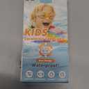 Waterproof Swimming Ear Plugs for Kids - 3 Pairs of Reusable Soft Silicone Swim Earplugs,Ear Protection for Children (4-12 Years Old) - Ideal for Surfing, Diving, Pool, Showering, and Water Sports