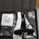 PRIMSOPH Automatic Motion Sensor Hands Free Electronic Infrared Smart Commercial Touchless Bathroom Sink Faucet with Cover Plate Temperature Mixer Battery or Plug-in Powered Chrome