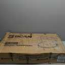 BCAN 40/48" Foldable Mini Trampoline Max Load 330lbs/440lbs, Fitness Rebounder with Adjustable Foam Handle, Exercise Trampoline for Adults Indoor/Garden Workout (Black)