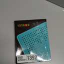 Magnetic Drawing Board for Kids & Toddlers with Beads and Magnet Stylus Pen - Magnetic Tablet Toy for Airplane & Car Ride Activities for Kids (Square Blue)