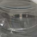 2 in 1, Tall Glass Microwave Splatter Cover for Food & Microwave Place Mat, Plate Splatter Guard Lid with Silicone Handle Knob, Cookware & Bakeware Serving Dish Cover, Food Grade, No Plastic, 10in