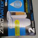 Zerowater Official Replacement Filter - 5-Stage 0 Tds Filter Replacement - System Iapmo Certified To Reduce Lead, Chromium, And Pfoa/Pfos, 2-Pack
