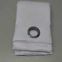 BGment Room Darkening Curtains 63 Inches Long - Grommet Thermal Insulated Drapes Window Treatment Curtains for Bedroom, 2 Panels, 38 x 63 Inch, Pure White