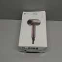 slopehill Professional Ionic Hair Dryer, Powerful 1800W Fast Drying Low Noise Blow Dryer with 2 Concentrator Nozzle 1 Diffuser Attachments for Home Salon Travel (Black)