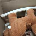 labebe - Baby Rocking Horse, Brownish Red Fox Rocking Horse with Seat Belt, Plush Animal Rocker for Kids, Stuffed Rocker Toy for Children 6M-3 Years Old Girl&Boy