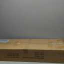 Algglobuy 5-in-1 Hall Tree, Entryway Coat Rack with Bench, 15 Hooks & 2 Drawers, Shoe and Coat Rack for Entryway, Brown