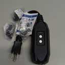 DEWENWILS GFCI Replacement Plug Inline Assembly, Auto-Monitoring GFCI Extension Cord, Manual Reset 3-Prongs Plug for Power Pressure Washer, Power Tools, Lawn Equipment, SJTW 14/3, UL Listed, Black