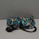 Waterproof Drawstring Bag, Gym Bag Sackpack Sports Beach Backpack for Men Women (02-blue Leaves)