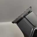 Beard Trimmer for Men, Magnetic Snap-on Replacement Heads & Charging Dock, IPX7 Waterproof Cordless Hair Clippers, Mens Grooming Kits for Mustache/Body/Face/Ear/Nose, Gray