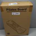 Pilates Board, Multifunctional Rebound Abdominal Board, Foldable Pilates Reformer Set, Ab Core Trainer Machine, Ab Exercise Board, Abs Workout Equipment for Women Home Gym Equipment (Purple)