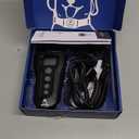 PATPET Dog Shock Collar - Rechargeable Dog Training Collar with Remote for Medium Large Dogs, 3 Training Modes (Beep/Vibration/Shock) IPX7 Waterproof 1000Ft Electric Dog Collar(Black)