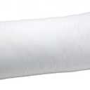 AllerEase 100% Cotton Allergy Protection Medium Density Body Pillow, 20" x 54" - Breathable, Hypoallergenic Fiber Fill, Barrier Protection Against Household Allergens, Allergist Recommended