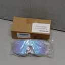 Geiserailie Christian Baseball Sunglasses for Youth Religious Protection Polarized Sunglasses Softball Sports Goggles (Black)