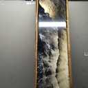 Large Framed Neutral Abstract Vertical Wall Art Decor for Hallway, 2 Piece, 63"L x 10"W
