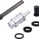 45072-96 11/16" Bore Front Brake Master Cylinder Rebuild Kit For 1996-2007 Harley Davidson Dyna/Electra Glide/Road Glide/Road King/Street Glide Models with Dual Discs