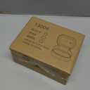 Mini Makeup Bag with Led Mirror, Small Travel Make up Bag 3 Light Modes Adjustable Brightness, for Women Organizer Cosmetic Bag, Portable Travel Train Toiletry Bag, for Pool Parties Work Touch-Ups (Mint Green)