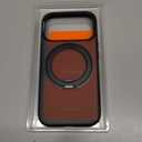 TORRAS 360 Magnetic Stand for iPhone 17 Pro Case, [Fit for MagSafe] [Rotatable Ring Kickstand] [4X Mil-Grade Shockproof] Slim Phone Cover, Camera Button, Obsidian Black, Translucent, Ostand O3 Fitness