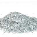 LePe Crushed Fire Glass, Translucent Broken GlassDecorative for Resin Art, Fire Pits, Potted Plants, Garden and Indoor Use, 3-6mm Fire Pit Glass, 1 Pound in Jar(Grey) (Gray)